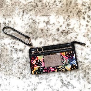 Coach Poppy Wristlet